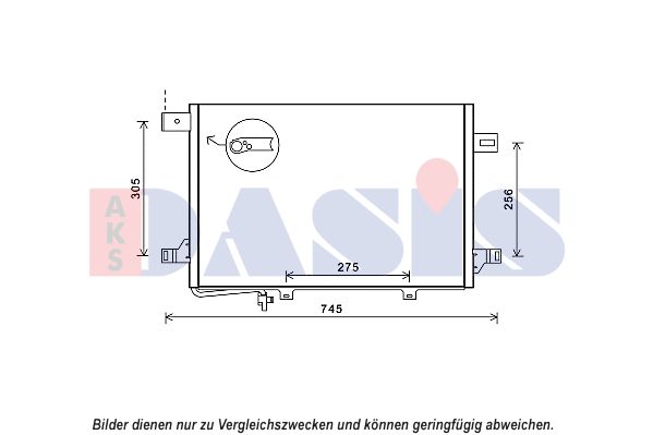 AKS DASIS Kondensaator,kliimaseade 122035N